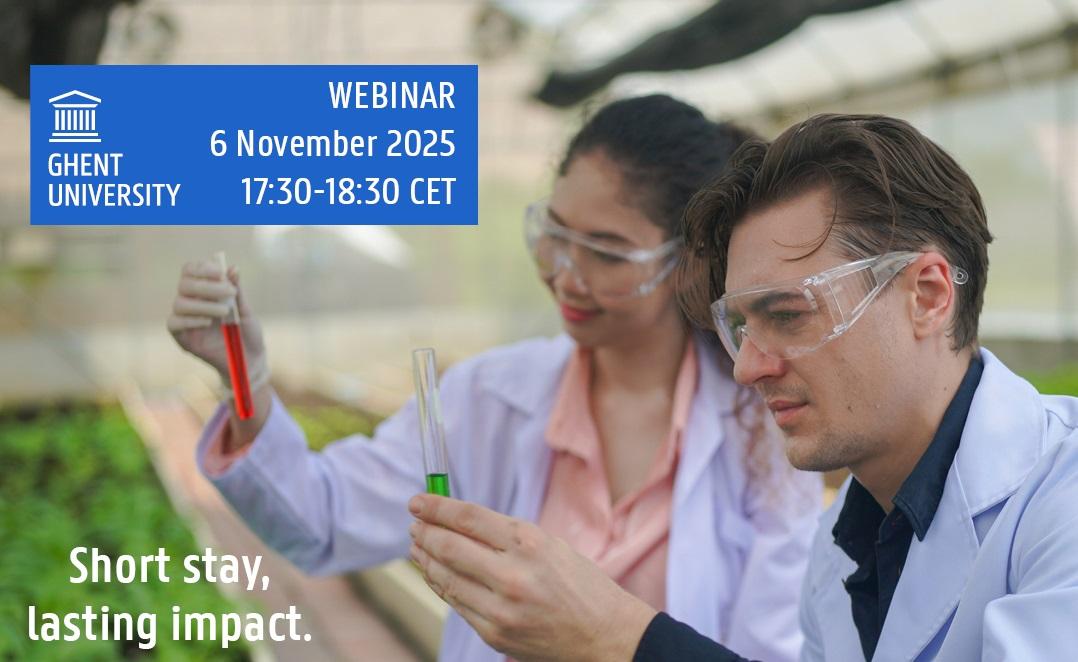 Ghent University - webinar for students